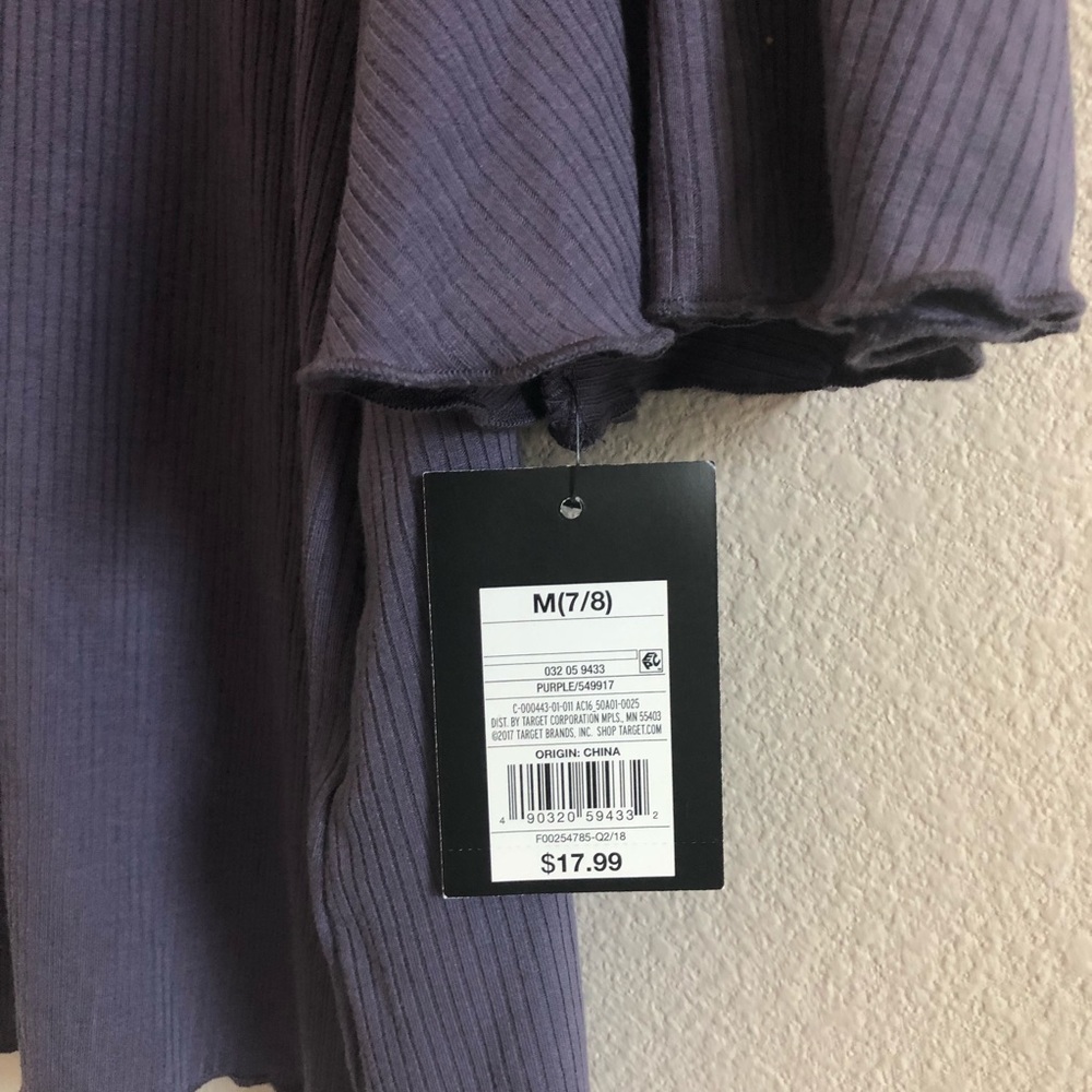 Purple Ruffle Dress - Picture 3 of 3